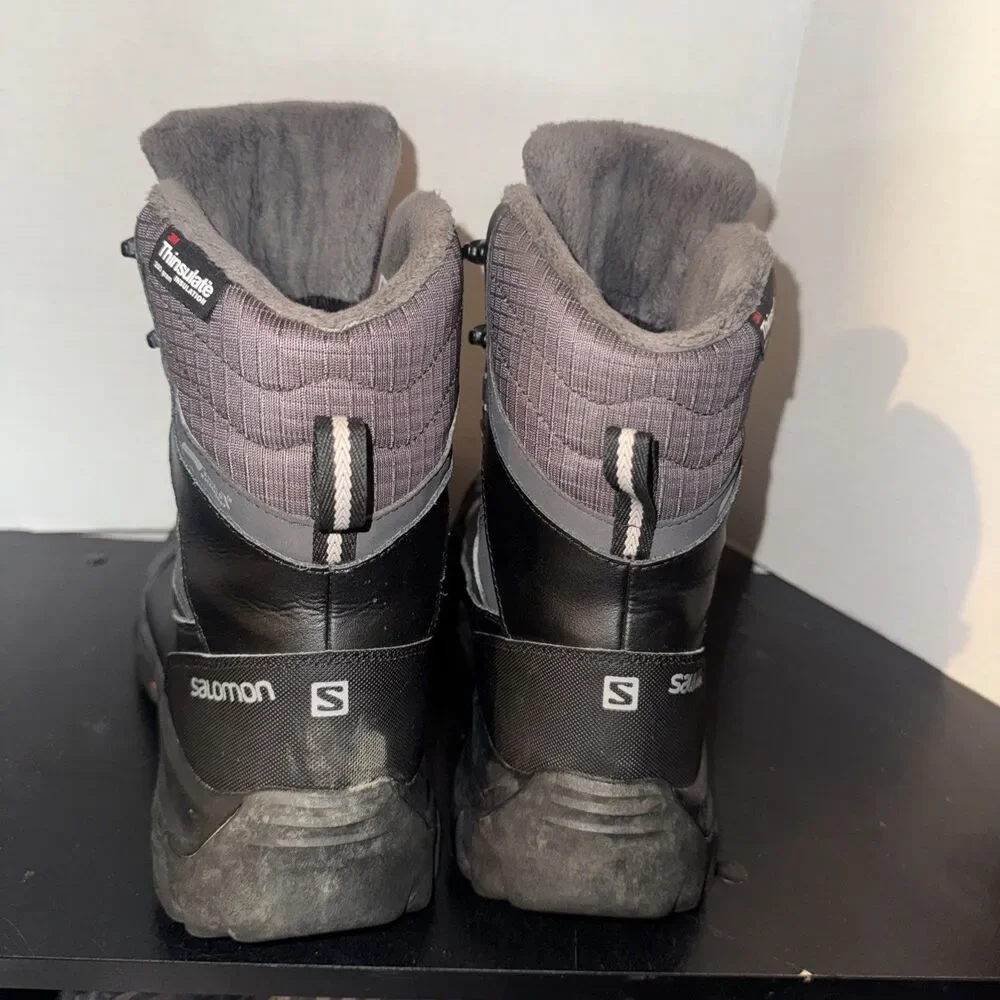 Salomon 391731 Mens Size 10 Chalten TS CSWP Waterproof Insulated Winter Boots